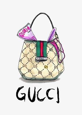 gucci bag clipart|Gucci bag drawing.